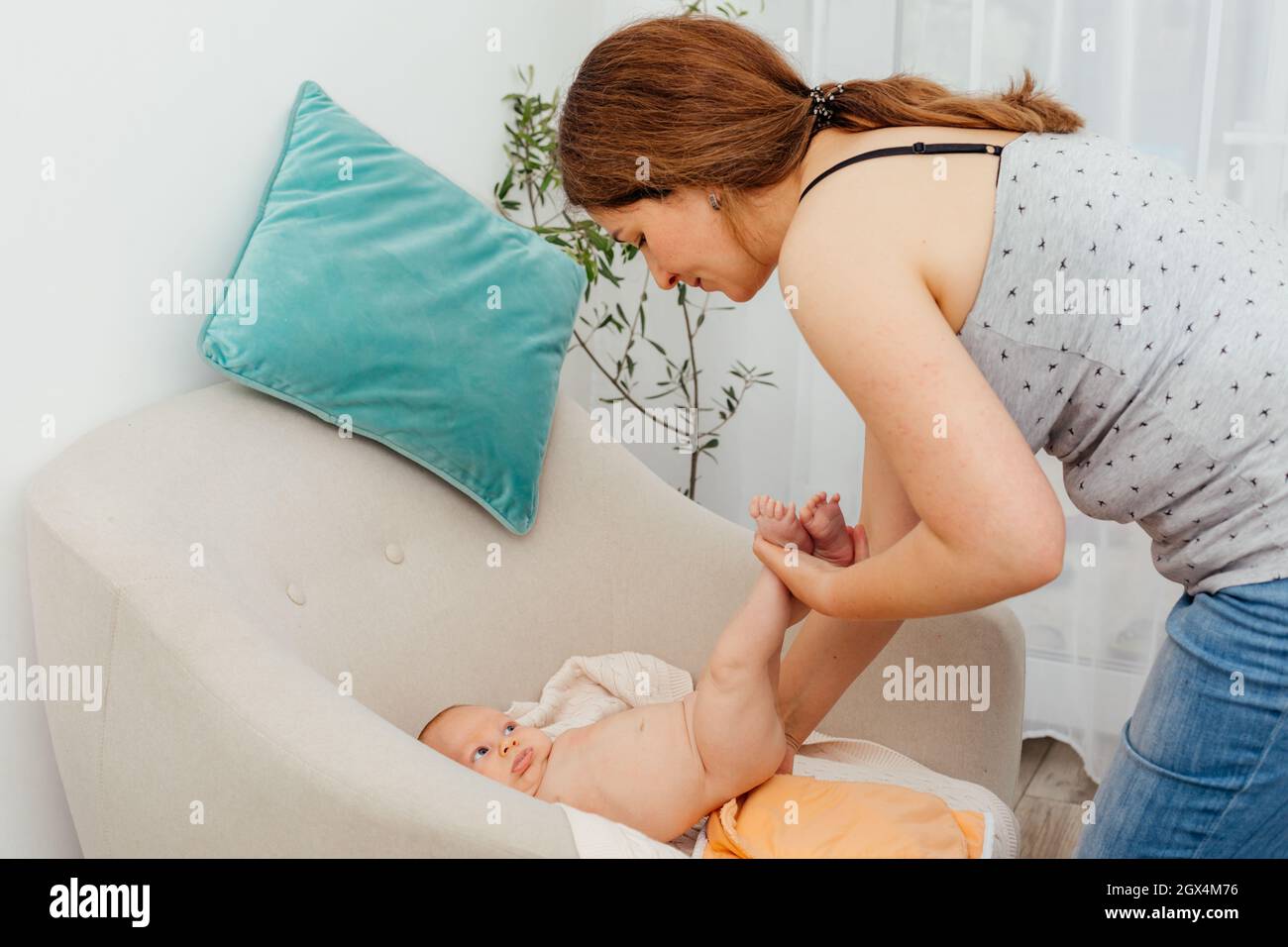 Wiederverwendbare Stoffwindeln 4er-Set - Verstellbar Für Babys 3-15 Kg Mit Einsätzen