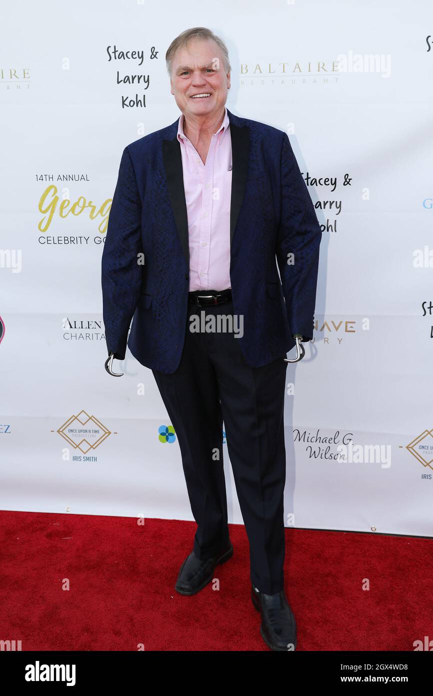 Los Angeles, USA. Oktober 2021. John W. Lawson trifft am 3. Oktober 2021 auf der 14. Jährlichen George Lopez Celebrity Golf Classic Pre-Party in Baltaire in Los Angeles, Kalifornien, ein. (Foto von Conor Duffy/Sipa USA) Quelle: SIPA USA/Alamy Live News Stockfoto