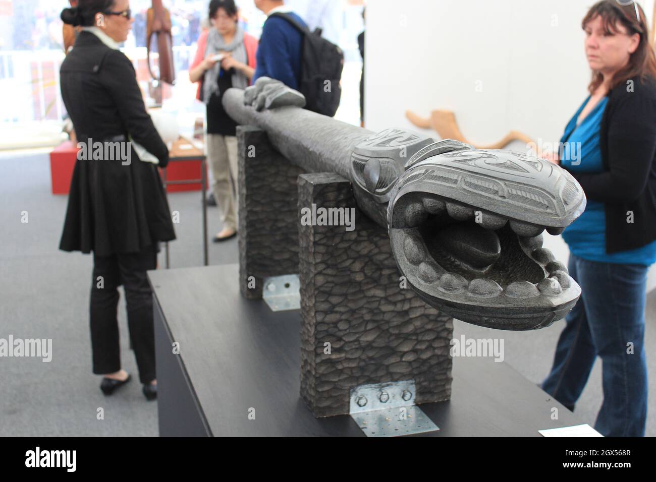 Neuseeländische Jade Stockfoto