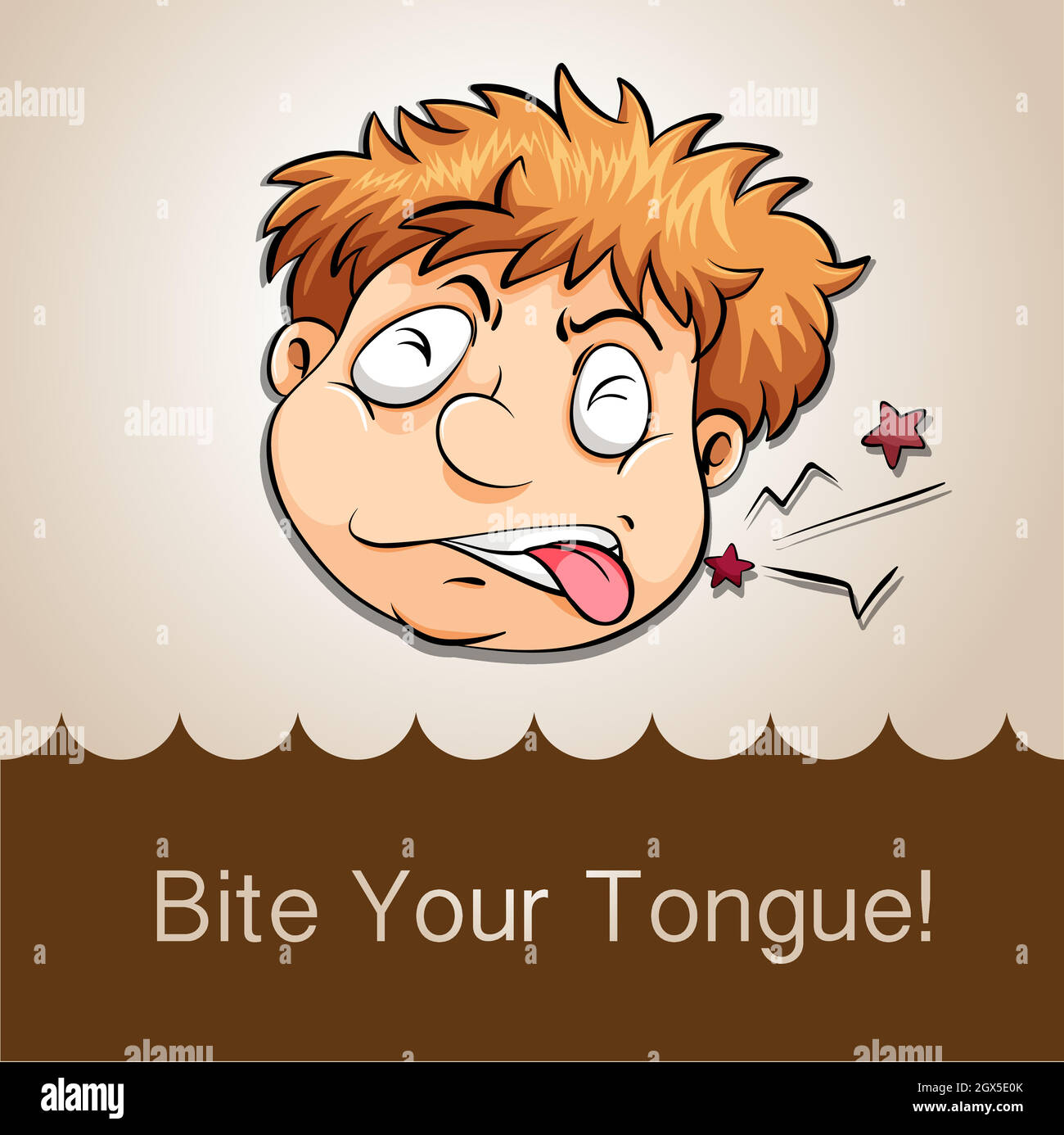 Zungenbiss Fotos und Bildmaterial in hoher Auflösung Alamy