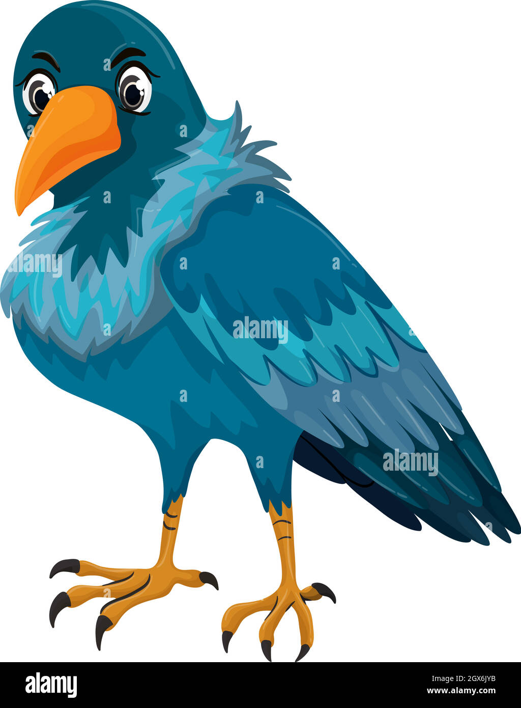 Blaue Vogelfeder Stock-Vektorgrafiken Kaufen - Alamy