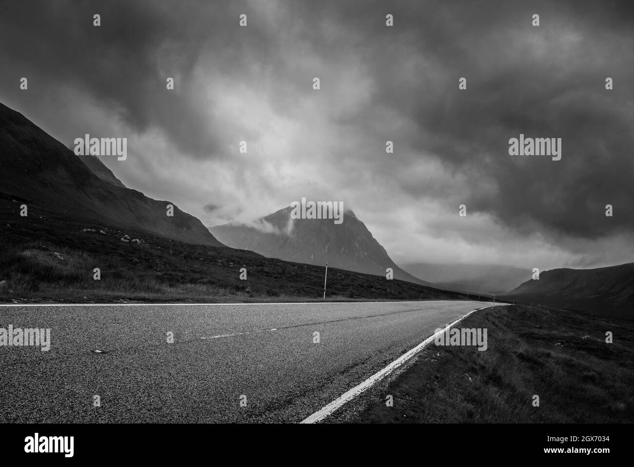 A82 in Schottland Stockfoto