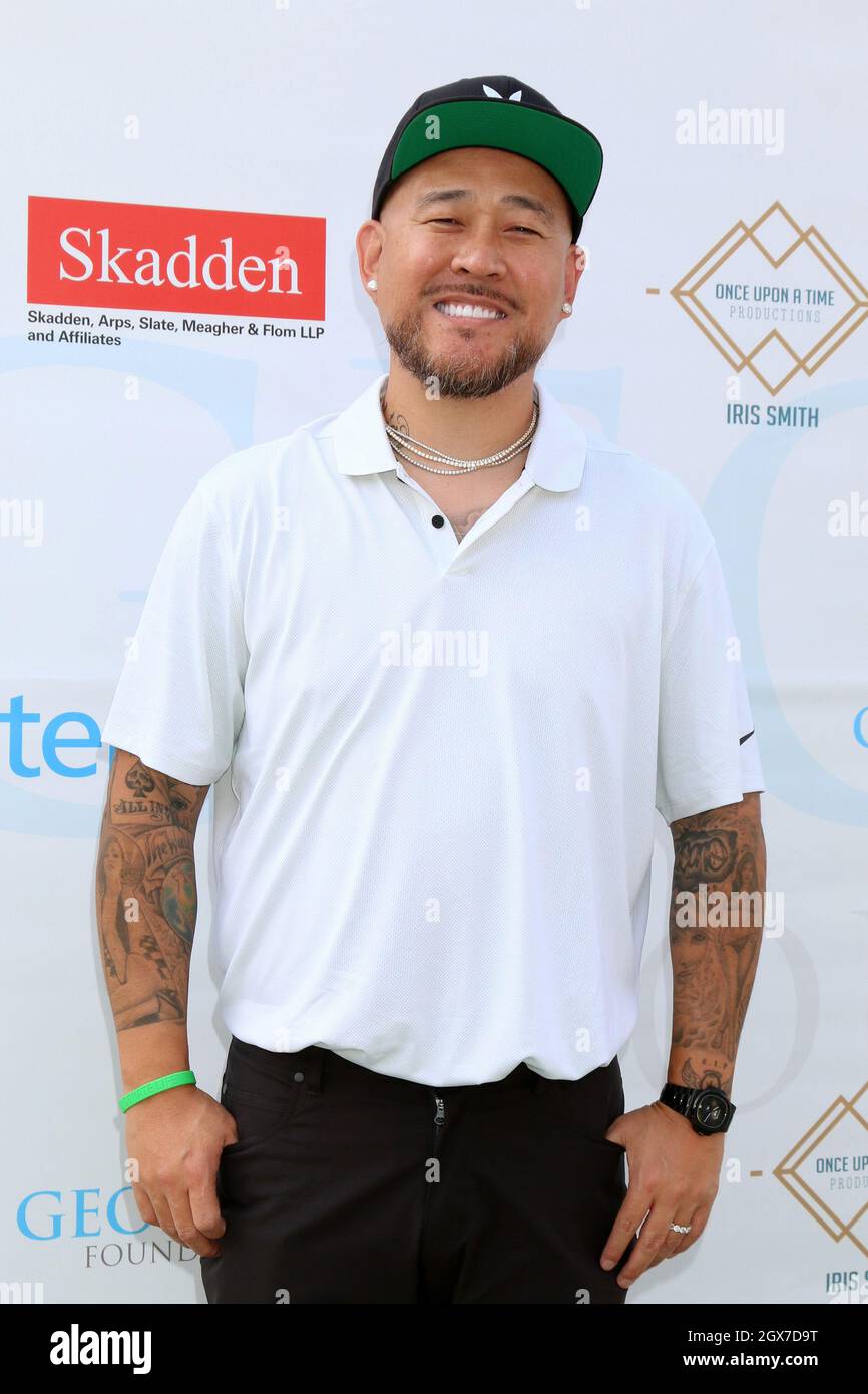 LOS ANGELES - Okt 4: Baller bei der George Lopez Foundation 14. Celebrity Golf Classic auf dem Lakeside Golf Course am 4. Oktober 2021 in Toluca Lake, CA Stockfoto