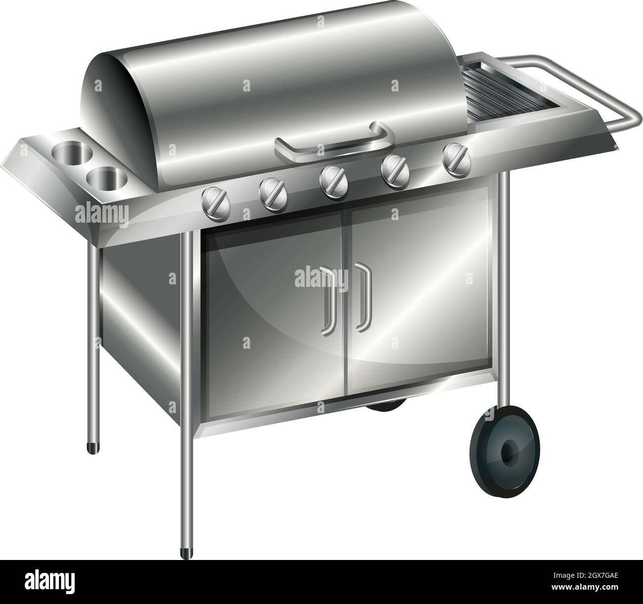 Barbecue-grill Stock Vektor