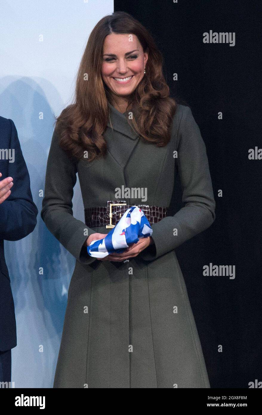 Catherine, Herzogin von Cambridge, nimmt an der offiziellen Eröffnung des National Football Center der Football Association im St. George's Park, Burton-on-Trent, Teil. Stockfoto