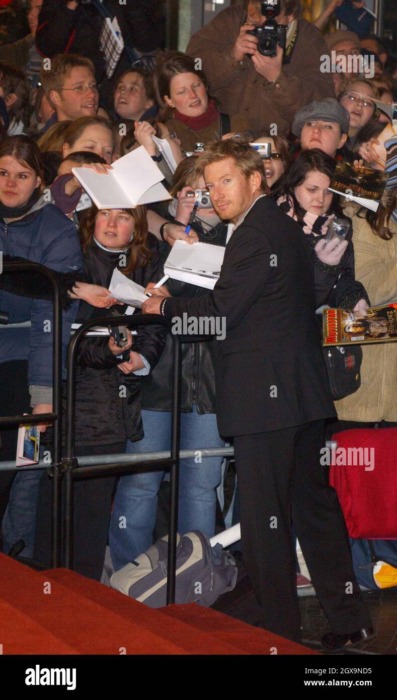 David Wenham bei der Europa-Premiere von „Herr der Ringe - die Rückkehr des Königs“ im Sony Center, Potsdamer Platz, Berlin. Stockfoto
