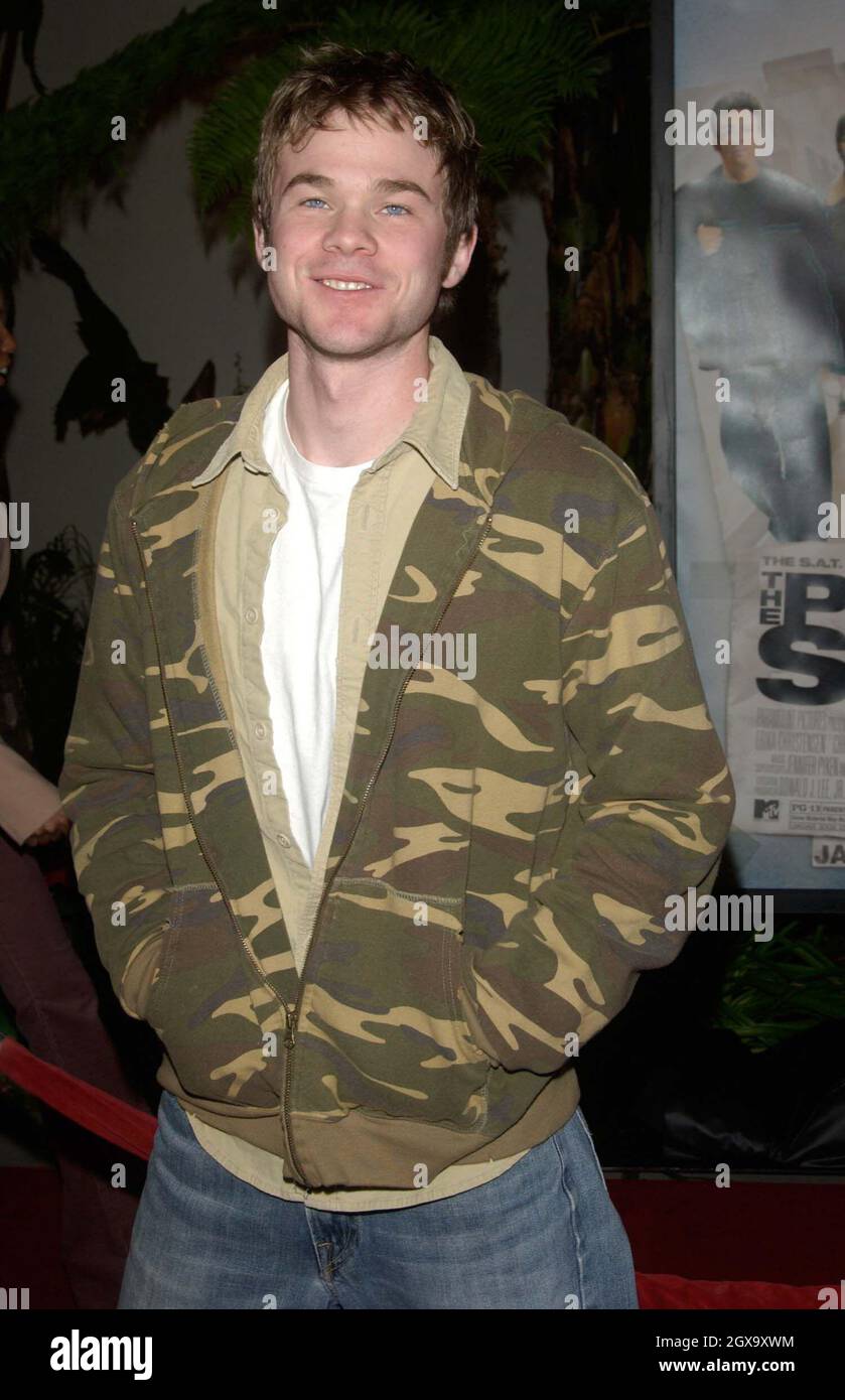 Shawn Ashmore bei der Weltpremiere des neuen Films The Perfect Score in Hollywood. Stockfoto