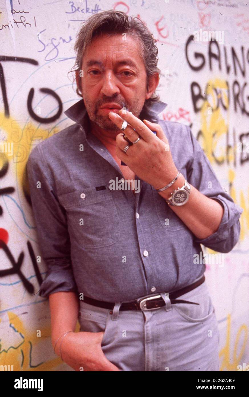Serge Gainsbourg Stockfoto