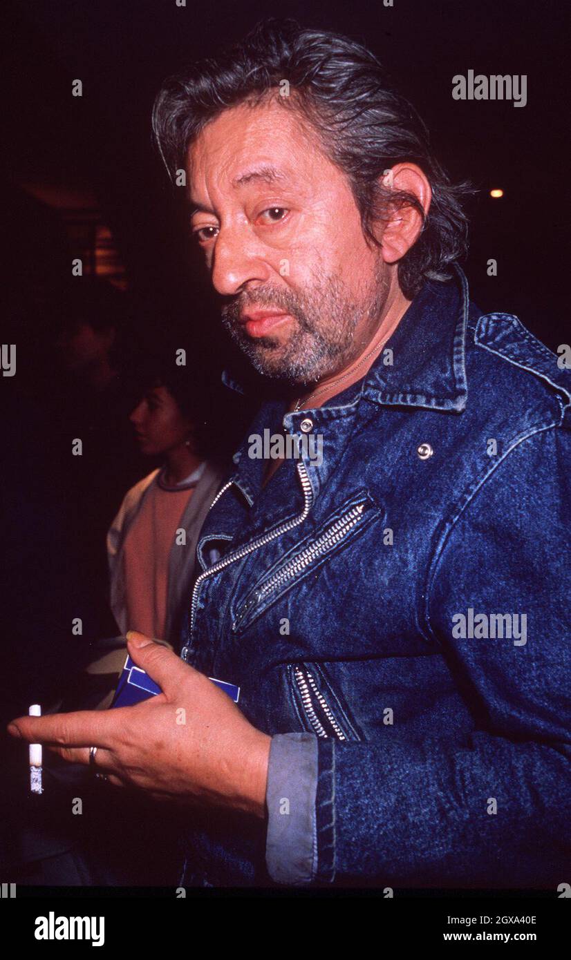 Serge Gainsbourg Stockfoto