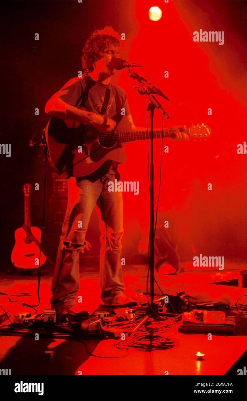 Damien Reis tritt im Commodore Ballroom in Vancouver auf. Stockfoto