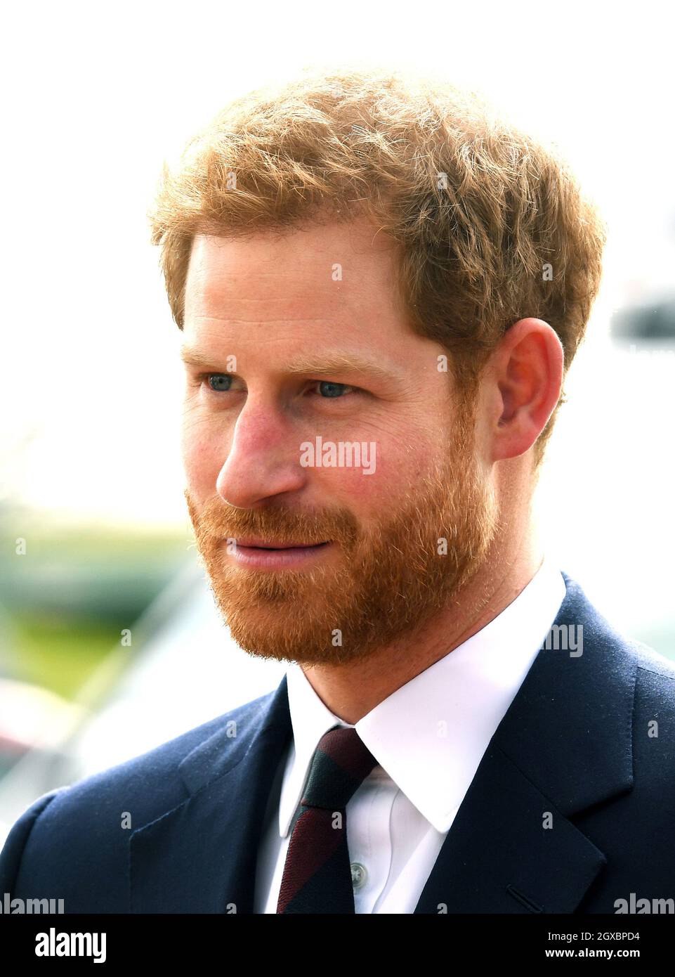 Prinz Harry besucht das Museum of Army Flying in Middle Wallop, Hampshire, um am 16. März 2018 den Absolventen Wings zu präsentieren. Stockfoto