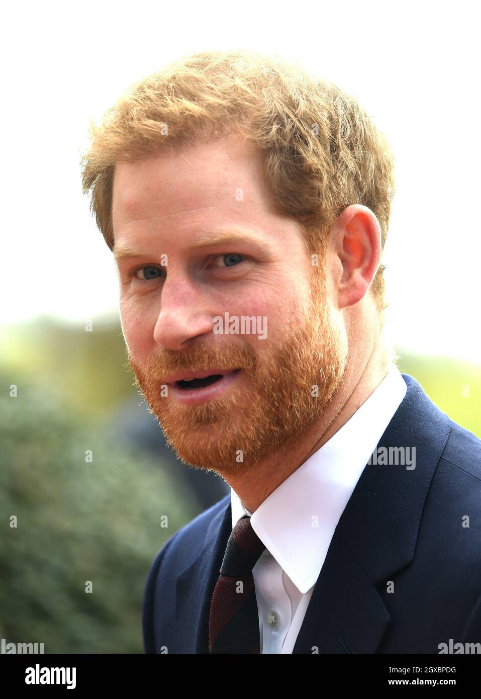 Prinz Harry besucht das Museum of Army Flying in Middle Wallop, Hampshire, um am 16. März 2018 den Absolventen Wings zu präsentieren. Stockfoto