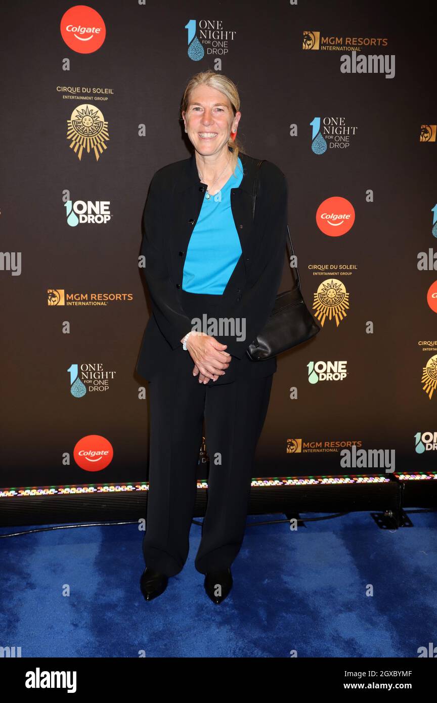 Andrea Jaeger nimmt an der 7. Jährlichen Premiere von „One Night for One Drop“ Teil Stockfoto