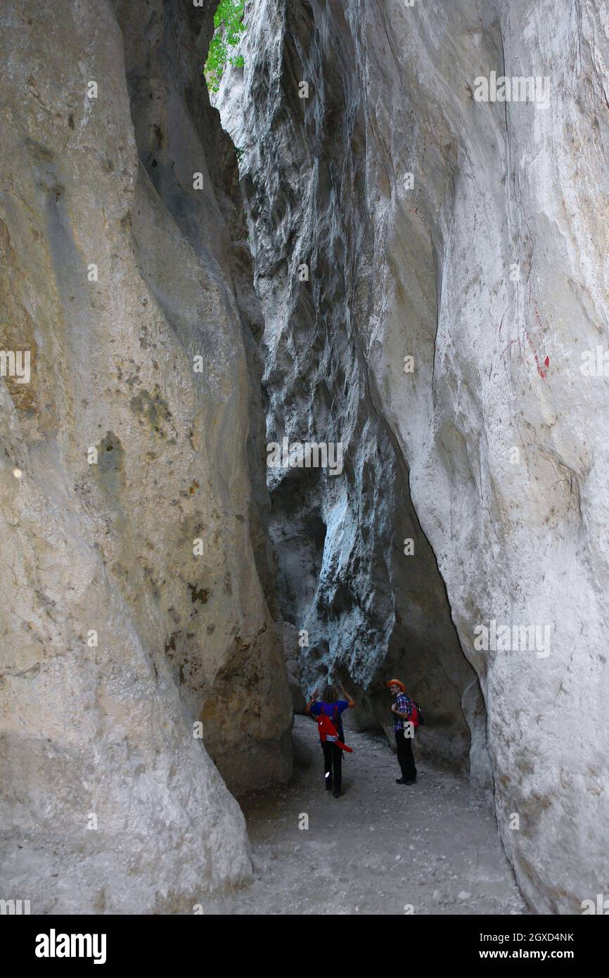 Nationalpark Maiella, Schluchten von Fara San Martino, Abruzzen, Italien, Europa Stockfoto