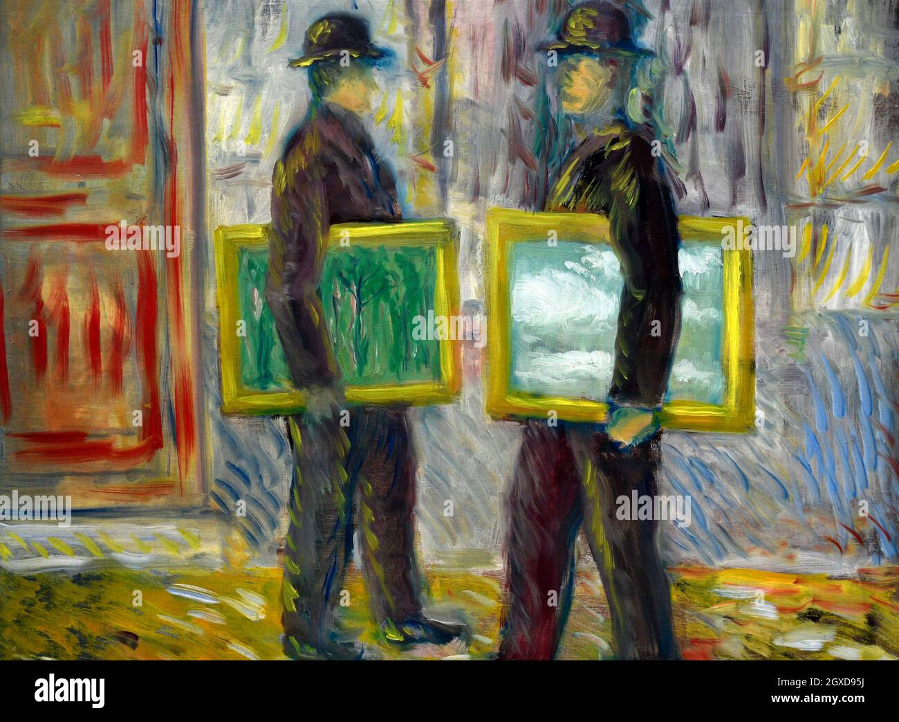 Die Fifth-Saison 1943, Öl auf Leinwand,René Magritte (1898-1967), Königliches Museum der Schönen Künste von Belgien. Stockfoto