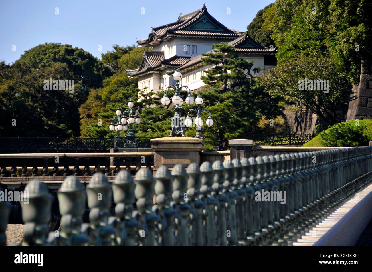 Kaiserpalast Tokio, Kokyo Gaien National Gardens, Tokio, Japan Stockfoto