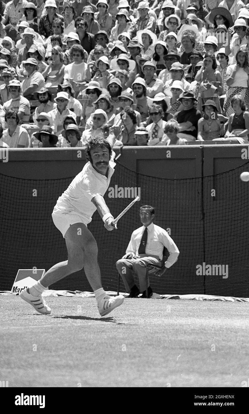 Tennis australian open herren einzel finale SchwarzweißStockfotos und