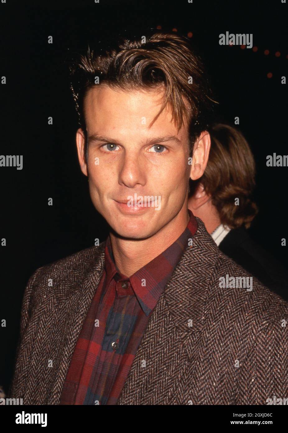 Peter Berg bei der Premiere von '29th Street', Cineplex Odeon Cinemas, Century City. 29. Oktober 1991 Quelle: Ralph Dominguez/MediaPunch Stockfoto
