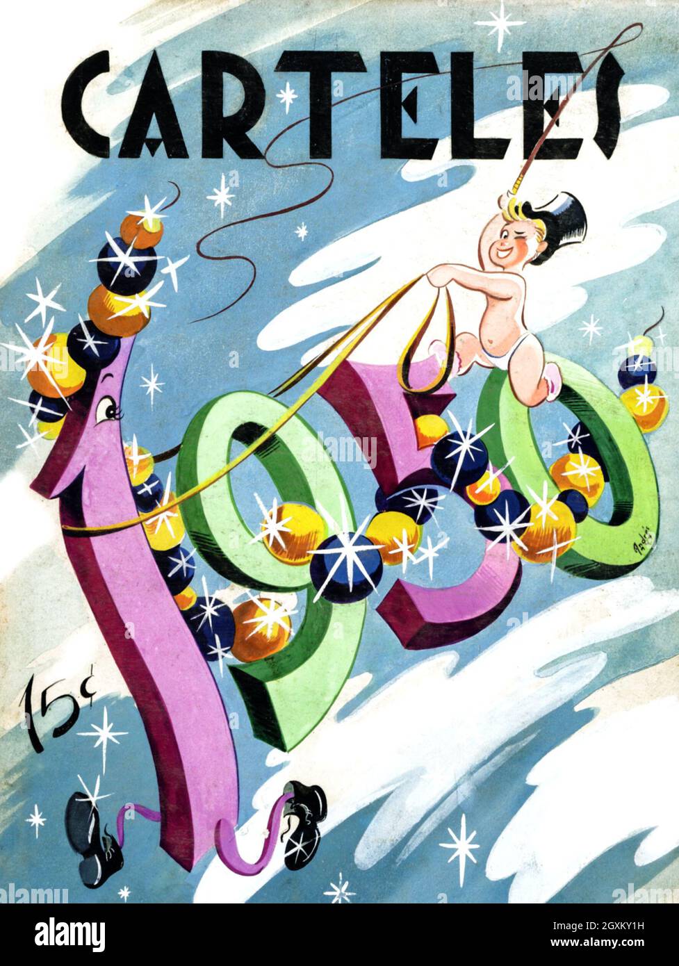 Cartles: Willkommen, 1950 Stockfoto