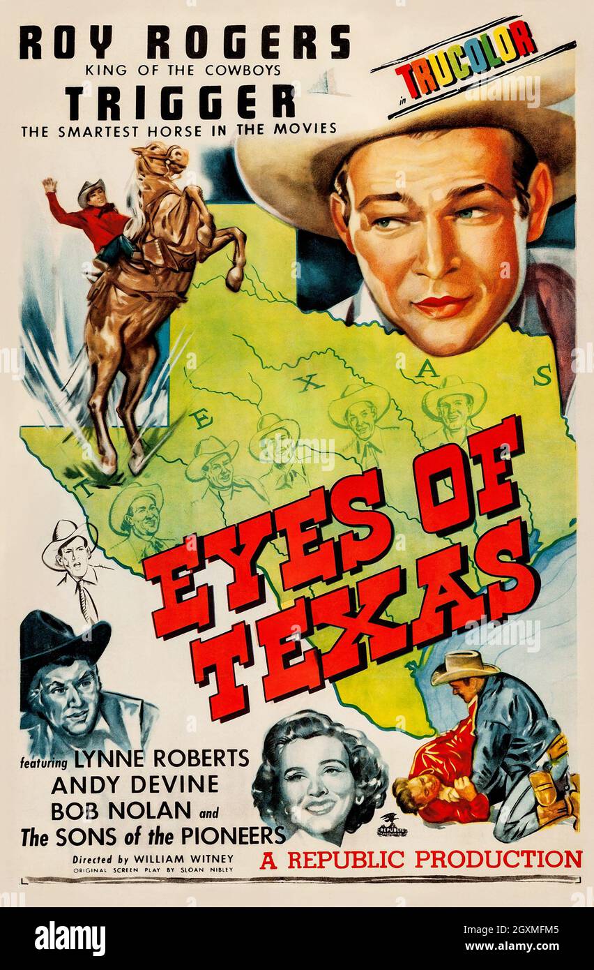 Augen von Texas Stockfoto