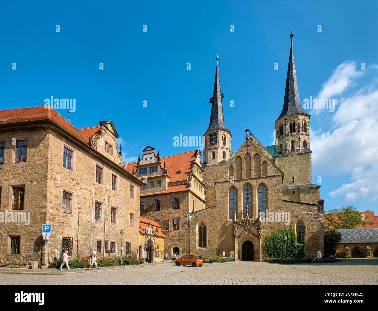Der Merseburger Dom, Merseburg, Sachsen-Anhalt, Deutschland Stockfoto