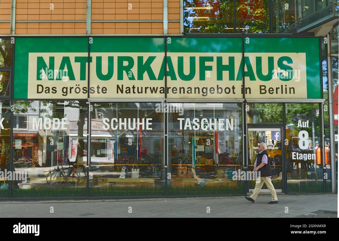 Natürliches Kaufhaus, Schlossstraße, Steglitz, Berlin, Deutschland Stockfoto