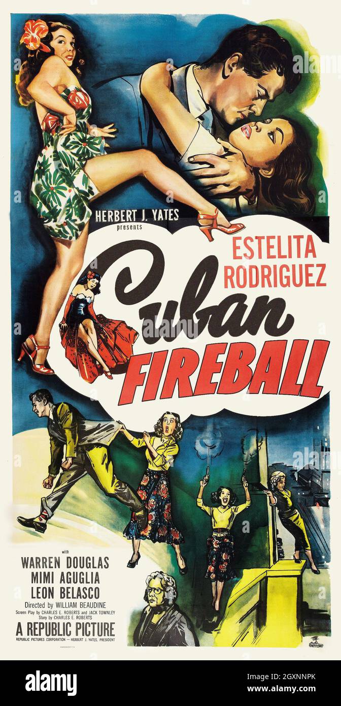 Kubanischer Feuerball Stockfoto