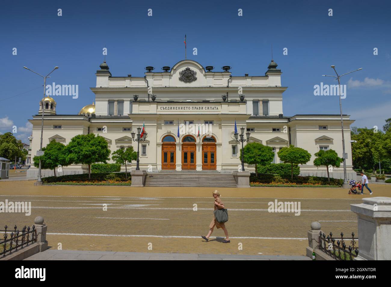 Nationalversammlung, Sofia, Bulgarien Stockfoto