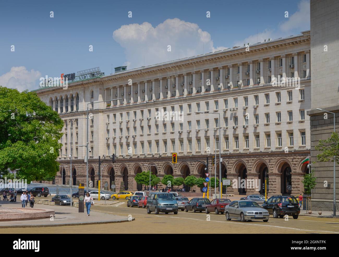 Sofia, Gebäude des Ministerrats, Bulgarien Stockfoto
