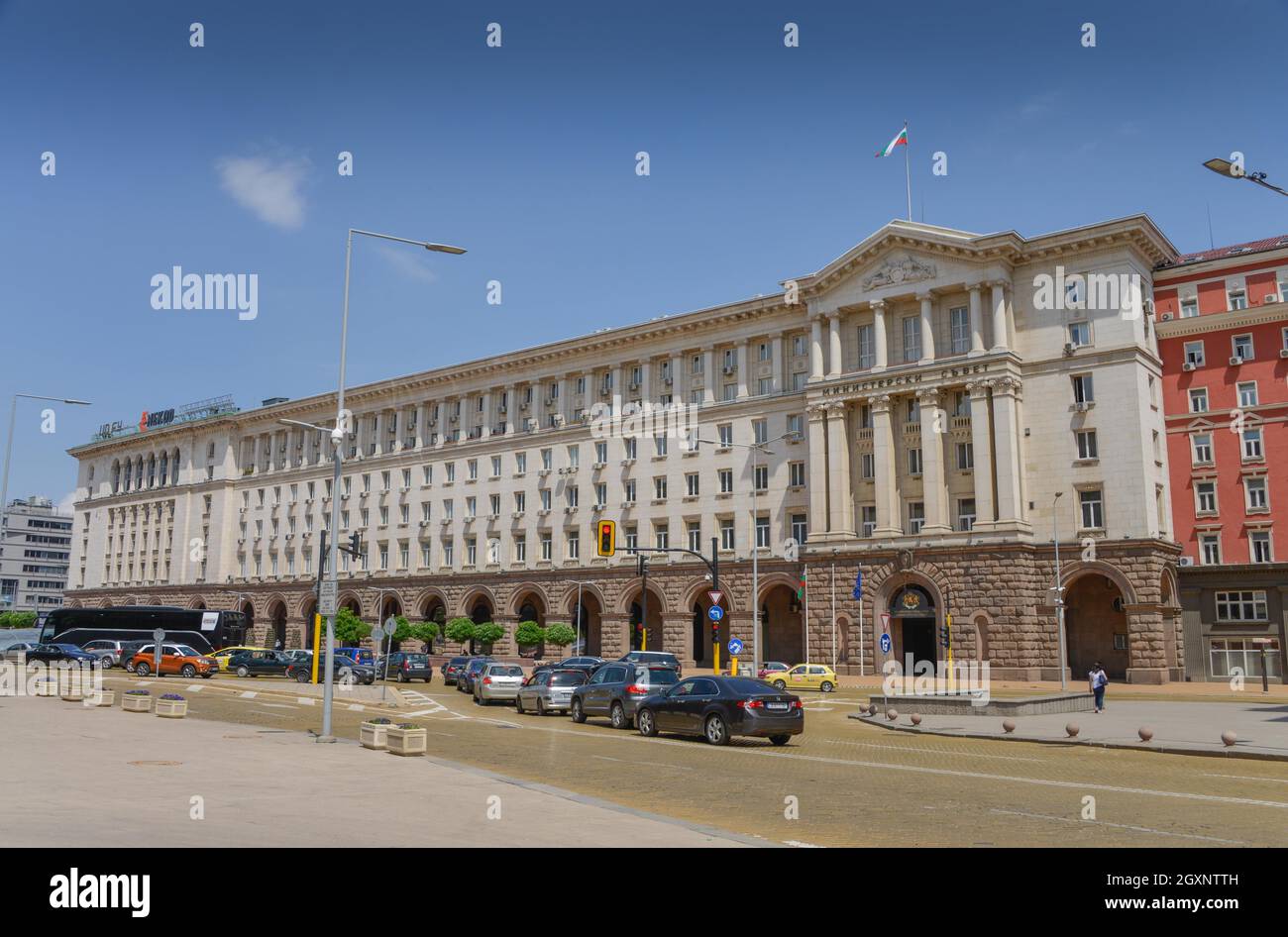 Sofia, Gebäude des Ministerrats, Bulgarien Stockfoto
