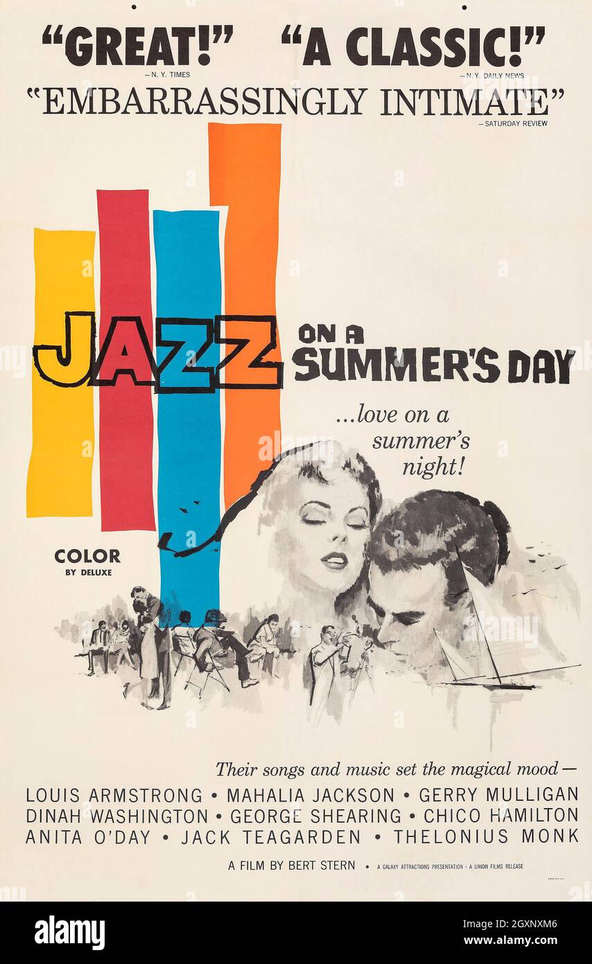 Jazz an einem Summers Day Stockfoto