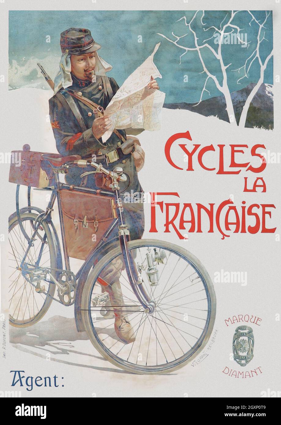 Cycles La Francaise Stockfoto