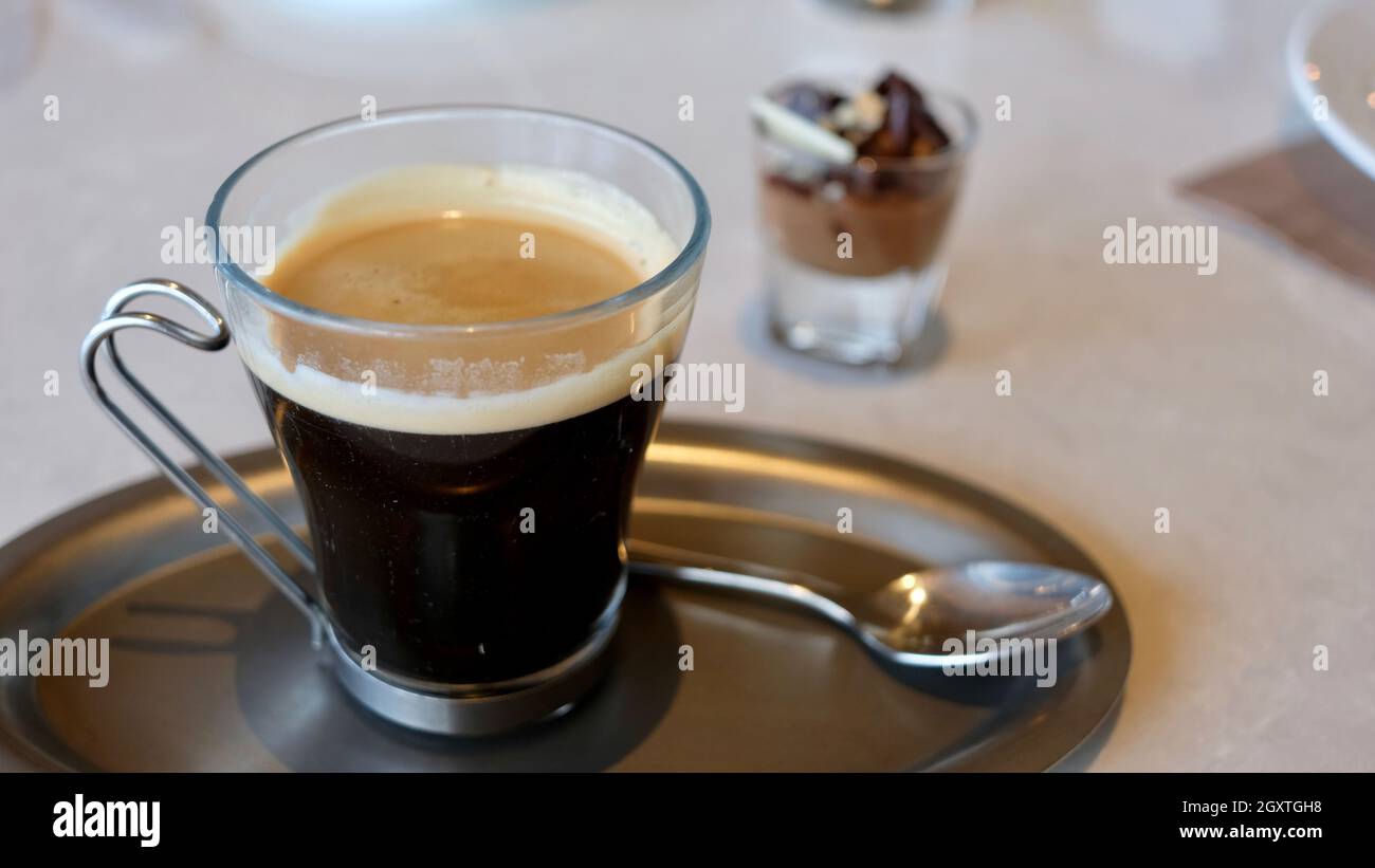 Erstklassiges Restaurant, Sugar Fix Confection Desserts Stockfoto