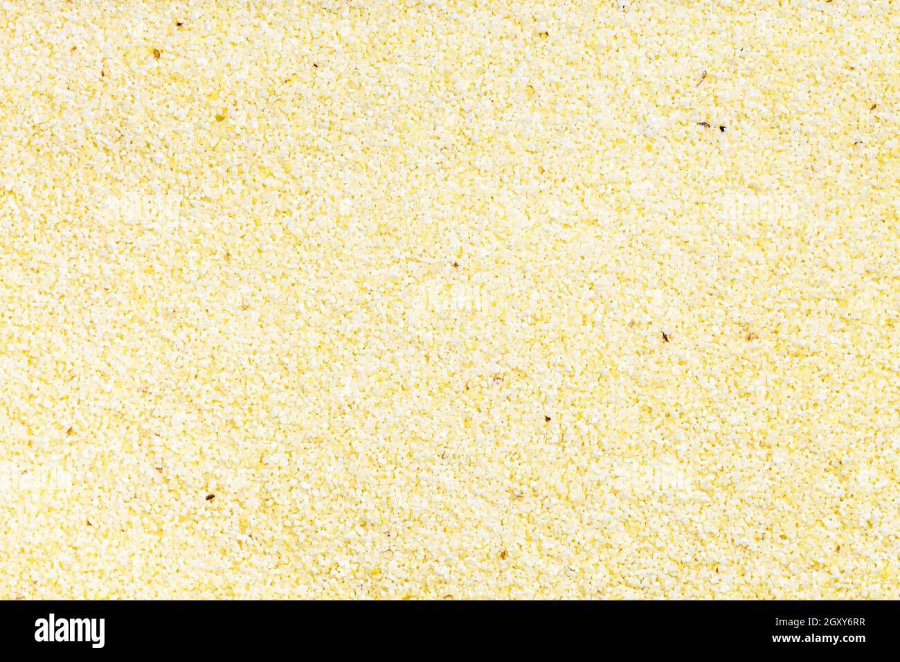 Hintergrund der Nahrung - ungekochte, weiche Weizen-Manna-Grütze Stockfoto