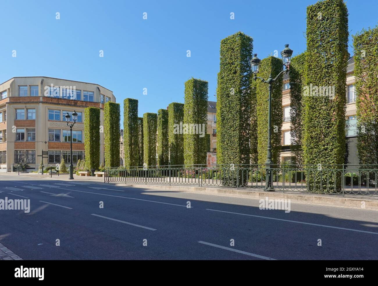 Orleans, Place Halmagrand Stockfoto