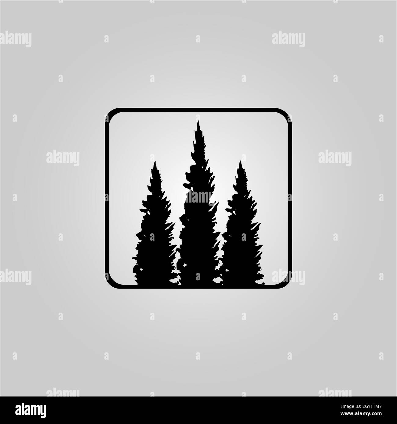 Bestes Baum-Logo-Design oder beste Baum-Symbol. Perfekt für Firmenlogo oder Branding und Ihr Design. Stock Vektor
