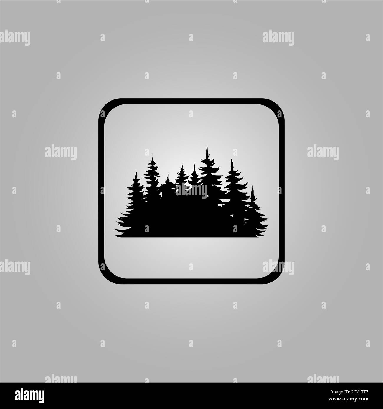 Bestes Baum-Logo-Design oder beste Baum-Symbol. Perfekt für Firmenlogo oder Branding und Ihr Design. Stock Vektor