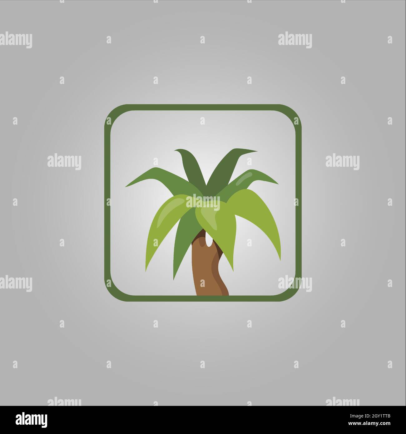 Bestes Baum-Logo-Design oder beste Baum-Symbol. Perfekt für Firmenlogo oder Branding und Ihr Design. Stock Vektor