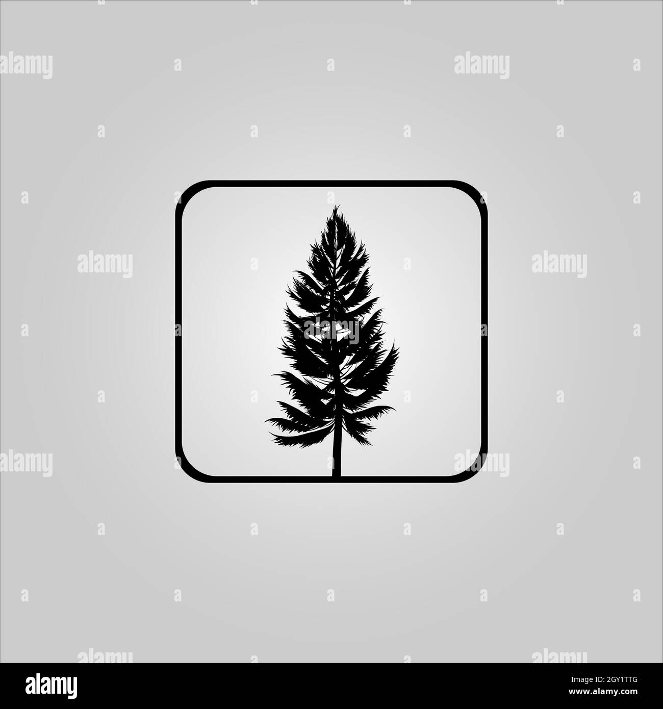 Bestes Baum-Logo-Design oder beste Baum-Symbol. Perfekt für Firmenlogo oder Branding und Ihr Design. Stock Vektor