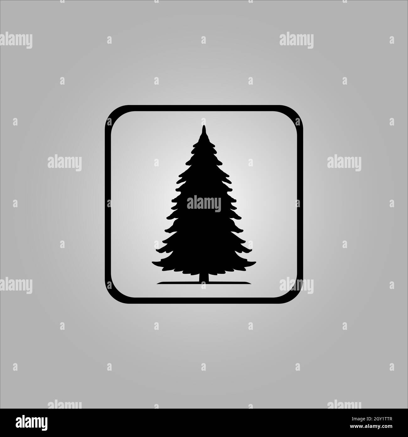 Bestes Baum-Logo-Design oder beste Baum-Symbol. Perfekt für Firmenlogo oder Branding und Ihr Design. Stock Vektor