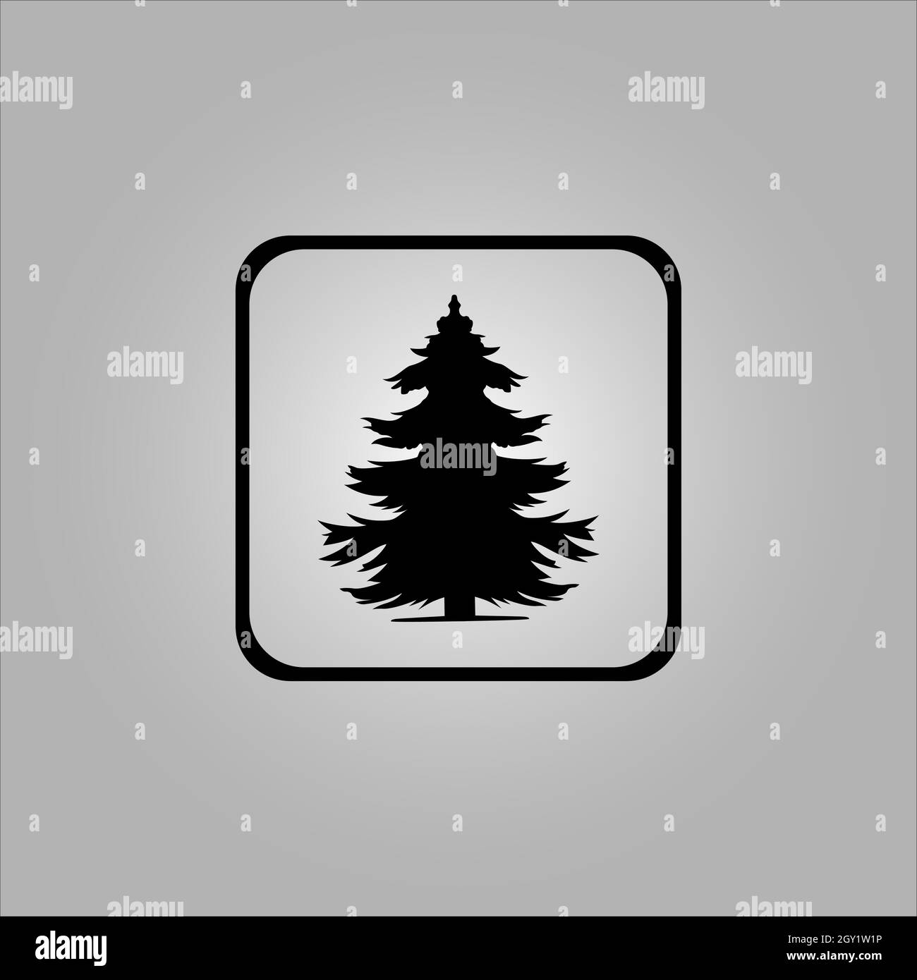Bestes Baum-Logo-Design oder beste Baum-Symbol. Perfekt für Firmenlogo oder Branding und Ihr Design. Stock Vektor