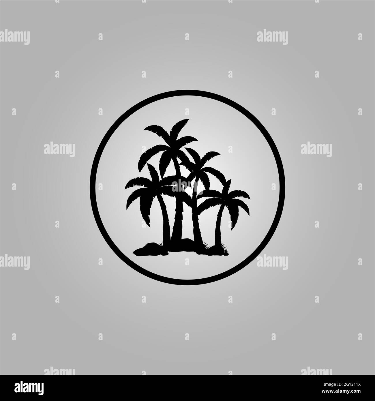 Bestes Baum-Logo-Design oder beste Baum-Symbol. Perfekt für Firmenlogo oder Branding und Ihr Design. Stock Vektor