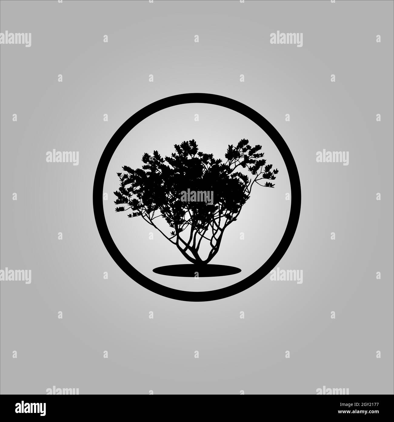 Bestes Baum-Logo-Design oder beste Baum-Symbol. Perfekt für Firmenlogo oder Branding und Ihr Design. Stock Vektor