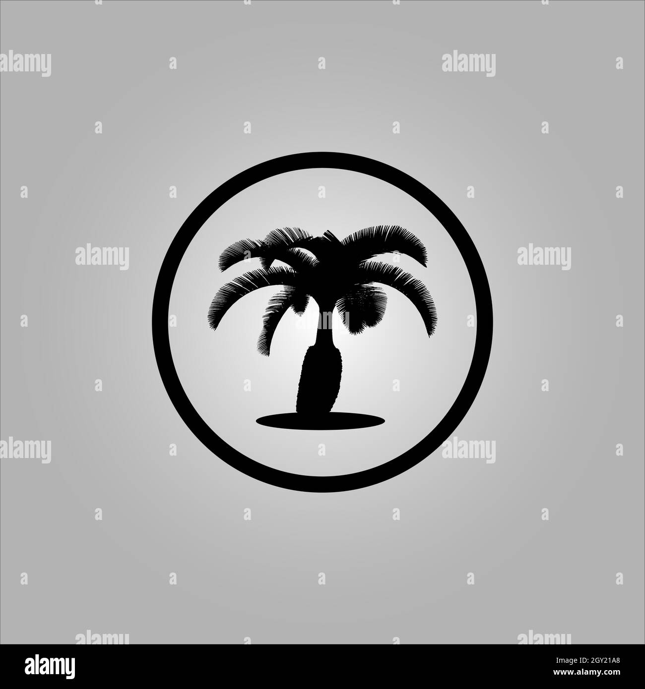 Bestes Baum-Logo-Design oder beste Baum-Symbol. Perfekt für Firmenlogo oder Branding und Ihr Design. Stock Vektor