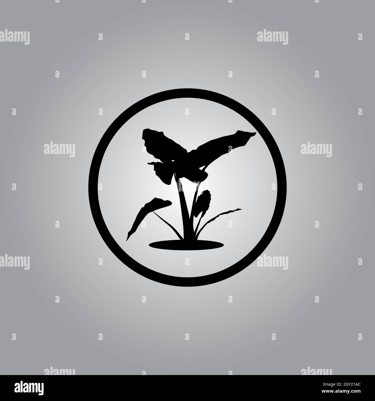 Bestes Baum-Logo-Design oder beste Baum-Symbol. Perfekt für Firmenlogo oder Branding und Ihr Design. Stock Vektor