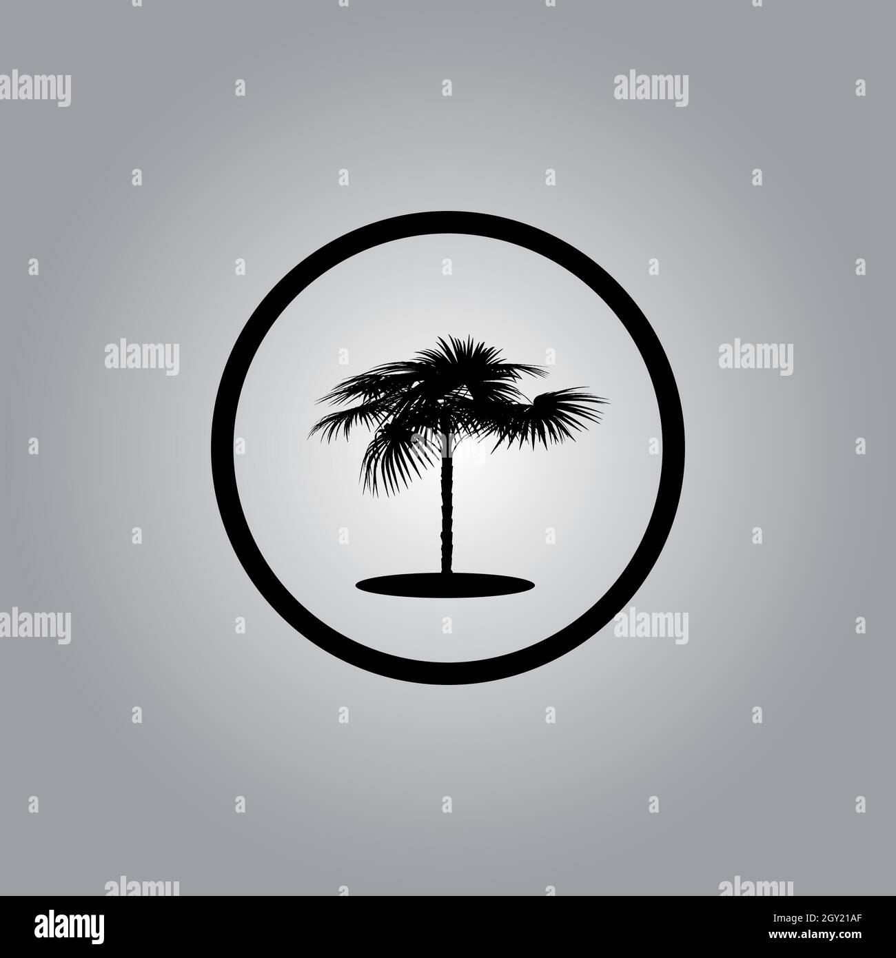 Bestes Baum-Logo-Design oder beste Baum-Symbol. Perfekt für Firmenlogo oder Branding und Ihr Design. Stock Vektor