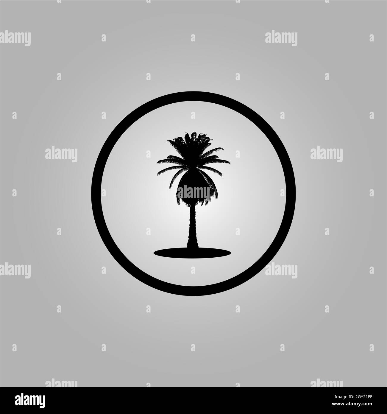 Bestes Baum-Logo-Design oder beste Baum-Symbol. Perfekt für Firmenlogo oder Branding und Ihr Design. Stock Vektor