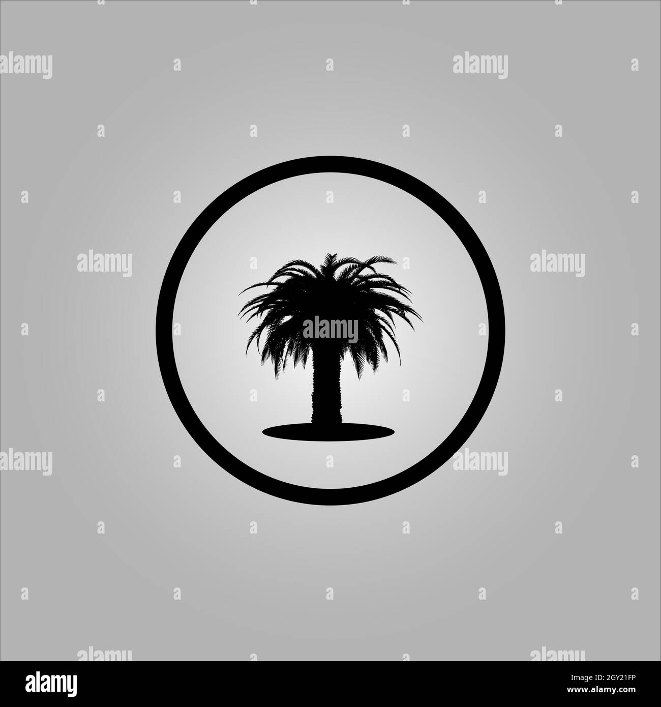 Bestes Baum-Logo-Design oder beste Baum-Symbol. Perfekt für Firmenlogo oder Branding und Ihr Design. Stock Vektor