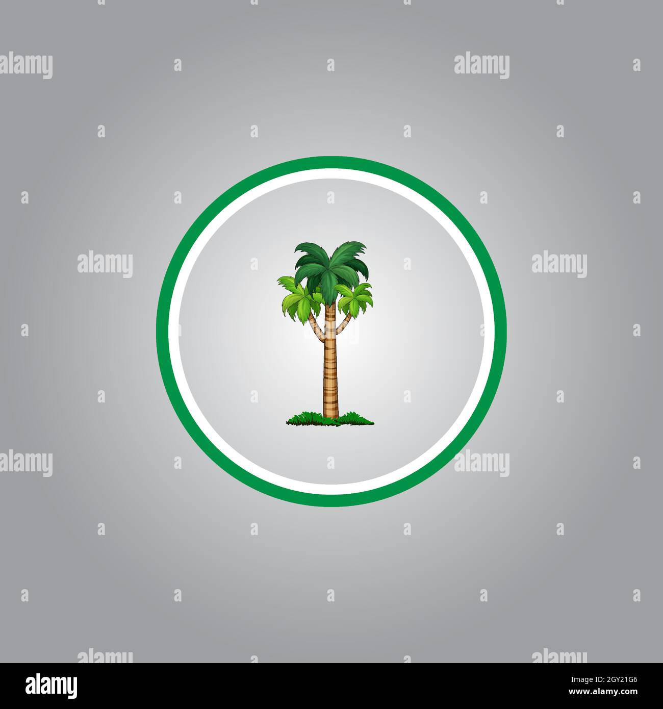 Bestes Baum-Logo-Design oder beste Baum-Symbol. Perfekt für Firmenlogo oder Branding und Ihr Design. Stock Vektor