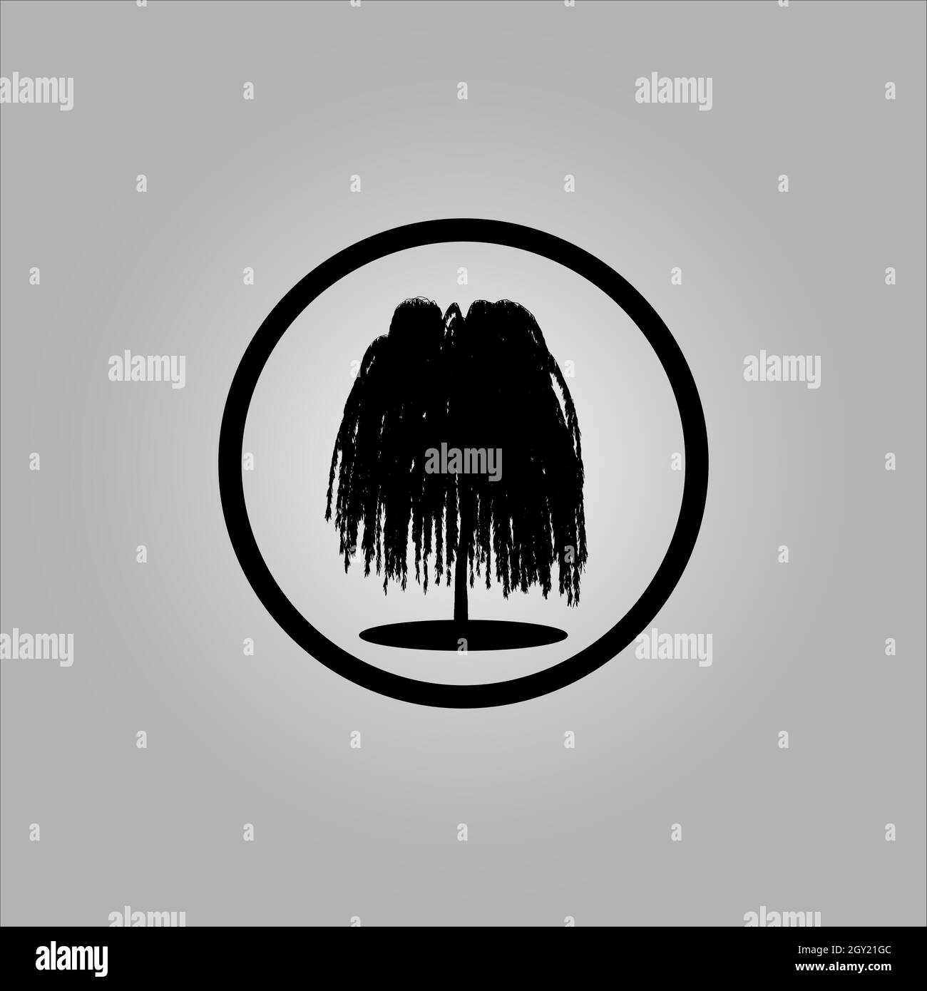 Bestes Baum-Logo-Design oder beste Baum-Symbol. Perfekt für Firmenlogo oder Branding und Ihr Design. Stock Vektor